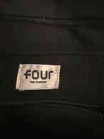 Four Amsterdam Zwarte Handtas, Ophalen of Verzenden, Zo goed als nieuw, Zwart, Handtas