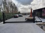 Spijlen schuifpoort 6x2 incl motor en montage en fundatie, Ophalen, Schuifpoort, Nieuw, 200 cm of meer