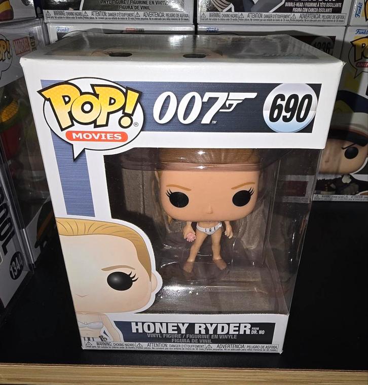Funko Pop! 690 Honey Ryder (007 James Bond), Verzamelen, Poppetjes en Figuurtjes, Nieuw, Ophalen of Verzenden
