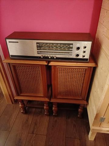 Antieke audio setje  beschikbaar voor biedingen