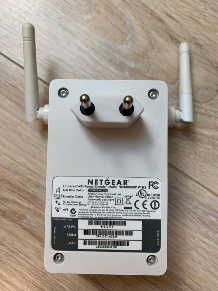 NETGEAR WN3000RP, Computers en Software, Netwerkkaarten, Ophalen of Verzenden