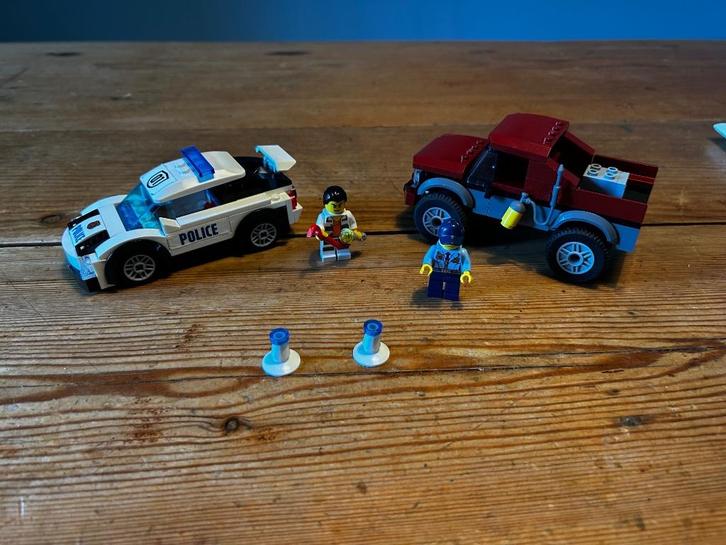 Lego City 60128 Politieachtervolging, Kinderen en Baby's, Speelgoed | Duplo en Lego, Zo goed als nieuw, Lego, Complete set, Ophalen of Verzenden