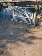 Dubbele sierpoort, Tuin en Terras, Tuinhekken en Hekwerk, Ophalen, Zo goed als nieuw, IJzer