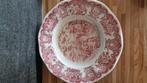 Vintage borden Historical ports of england. 1 stuks, Antiek en Kunst, Antiek | Servies los, Ophalen