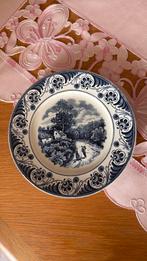 Mooi antiek wandbord societe ceramique, Ophalen of Verzenden