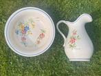 Lampet set met bloemen, Antiek en Kunst, Ophalen