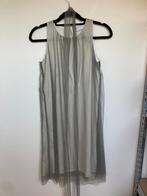 Cathrine Hammel tulle jurk creme grijs maat S met ceintuur, Maat 38/40 (M), Ophalen of Verzenden, Zo goed als nieuw, Cathrine Hammel