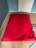 Fatboy zitzak rood, Huis en Inrichting, Zitzakken, Ophalen, Gebruikt, Rood