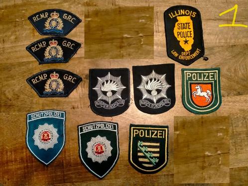 Sheriff Politie Country vintage logo patch kledingembleem 2, Hobby en Vrije tijd, Naaien en Fournituren, Zo goed als nieuw, Verzenden