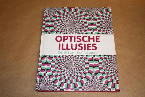 Optische illusies. Zie je echt wat je ziet?., Boeken, Esoterie en Spiritualiteit, Zo goed als nieuw, Achtergrond en Informatie