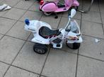 Politie scooter met accu, Kinderen en Baby's, Speelgoed | Buiten | Accuvoertuigen, Ophalen, Gebruikt
