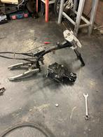 Pitbike frame met blok, Fietsen en Brommers, Minibikes, Midibikes en Pitbikes, Ophalen, Zo goed als nieuw, Pitbike