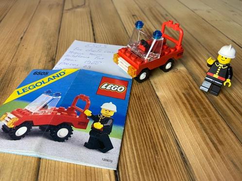 Lego 6505 Fire Chief's Car (vintage 1988), Kinderen en Baby's, Speelgoed | Duplo en Lego, Zo goed als nieuw, Lego, Complete set