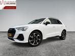 Audi Q3 45 TFSI e S line I ACC I Keyless I Digital I Dealer, USB, Zwart, Leder en Stof, Wit
