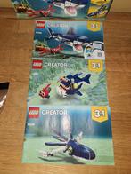 Lego Creator 31088 Diepzee Wezens - Haai, Ophalen of Verzenden, Zo goed als nieuw, Complete set, Lego