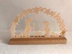 Kerststal / kribbe houten sterrenboog / Ertsgebergte, Ophalen of Verzenden, Gebruikt