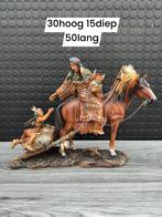 indiaan op paard, Huis en Inrichting, Woondecoratie eindhoven, Nieuw, Ophalen of Verzenden, Woondecoratie eindhoven