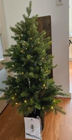 Everlands buiten kerstboom in pot met verlichting 8 standen, Ophalen, Zo goed als nieuw