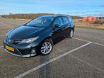 Toyota Auris 1.8 Hybrid Touring Sports CVT 2014 Grijs, Auto's, Toyota, 65 €/maand, Stof, Zwart, Zwart