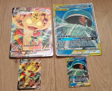 Pokémon Kaarten - Magikarp & Wailord GX + Mewtwo VMAX beschikbaar voor biedingen