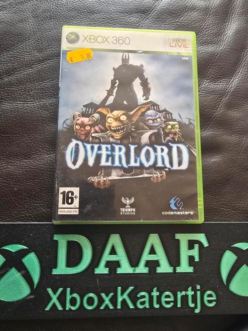 Overlord II - xbox 360/one/series x, Spelcomputers en Games, Games | Xbox 360, Zo goed als nieuw, 1 speler, Ophalen of Verzenden