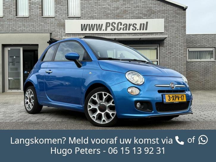 Fiat 500c 0.9 TwinAir Turbo 500S Leder|InterScope|PDC|Xenon, Auto's, Fiat, Bedrijf, Te koop, 500C, ABS, Airbags, Airconditioning