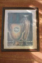 Mooie oude reclamen schilderij van bier, Ophalen of Verzenden