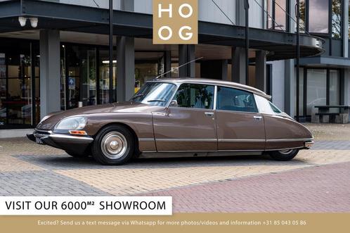 Citroën DS 23 Pallas semi automatic (bj 1972), Auto's, Oldtimers, Bedrijf, Te koop, Lederen bekleding, Citroën, Benzine, Sedan