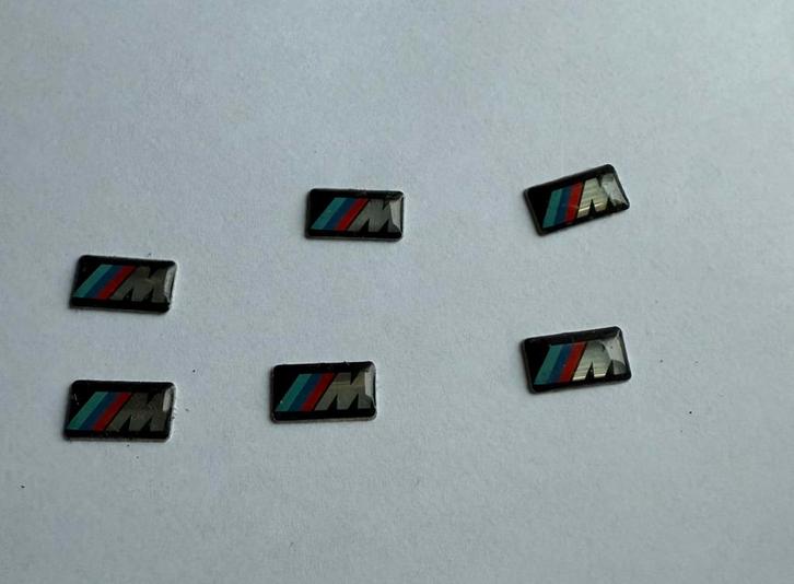 BMW Stuur Embleem Sticker M-Power, Auto-onderdelen, Dashboard en Schakelaars, BMW, Nieuw, Ophalen of Verzenden