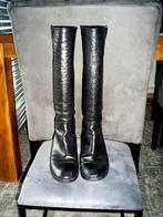 SARTORE zwarte leren laarzen mt. 40 van Pauw, Kleding | Dames, Schoenen, Hoge laarzen, Sartore, Verzenden, Zwart