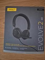 Jabra Evolve2 40 nooit gebruikt, Audio, Tv en Foto, Koptelefoons, Ophalen of Verzenden, Op oor (supra aural), Overige merken