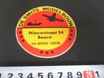 sticker Baarn DE SMITS Modelbouw Nieuwstraat 24 *, Verzamelen, Stickers, Ophalen, Zo goed als nieuw, Bedrijf of Vereniging