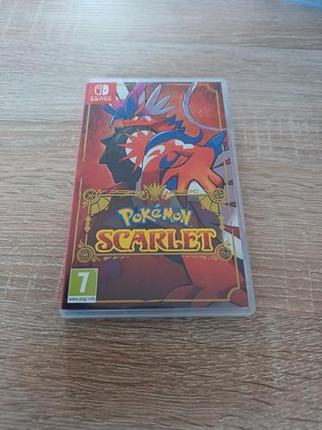 Pokemon scarlet  beschikbaar voor biedingen
