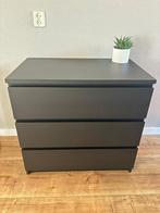 Malm ladekast, Huis en Inrichting, Kasten | Ladekasten, Ophalen, 50 tot 100 cm, Zo goed als nieuw, 3 of 4 laden