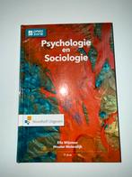 Psychologie en Sociologie - Ella Wijsman, Zo goed als nieuw, Noordhoff Uitgevers, Gamma, HBO