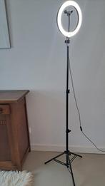 Ringlamp Olaf standaard verstelbaar max 1.70 m hoog, Ophalen of Verzenden