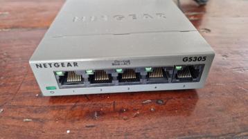 Netgear GS305 5 switch port Gigabit Ethernet beschikbaar voor biedingen