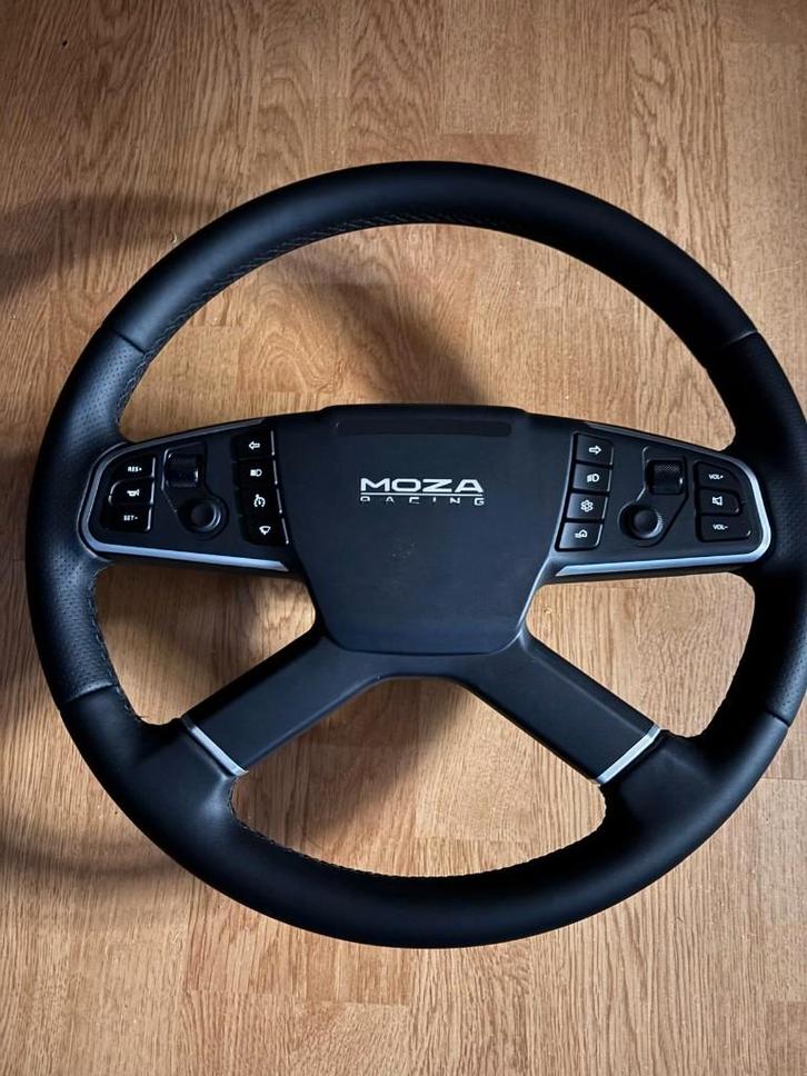 Moza paneel met Rally stuur en grote stuur., Spelcomputers en Games, Spelcomputers | Overige Accessoires, Gebruikt, Ophalen