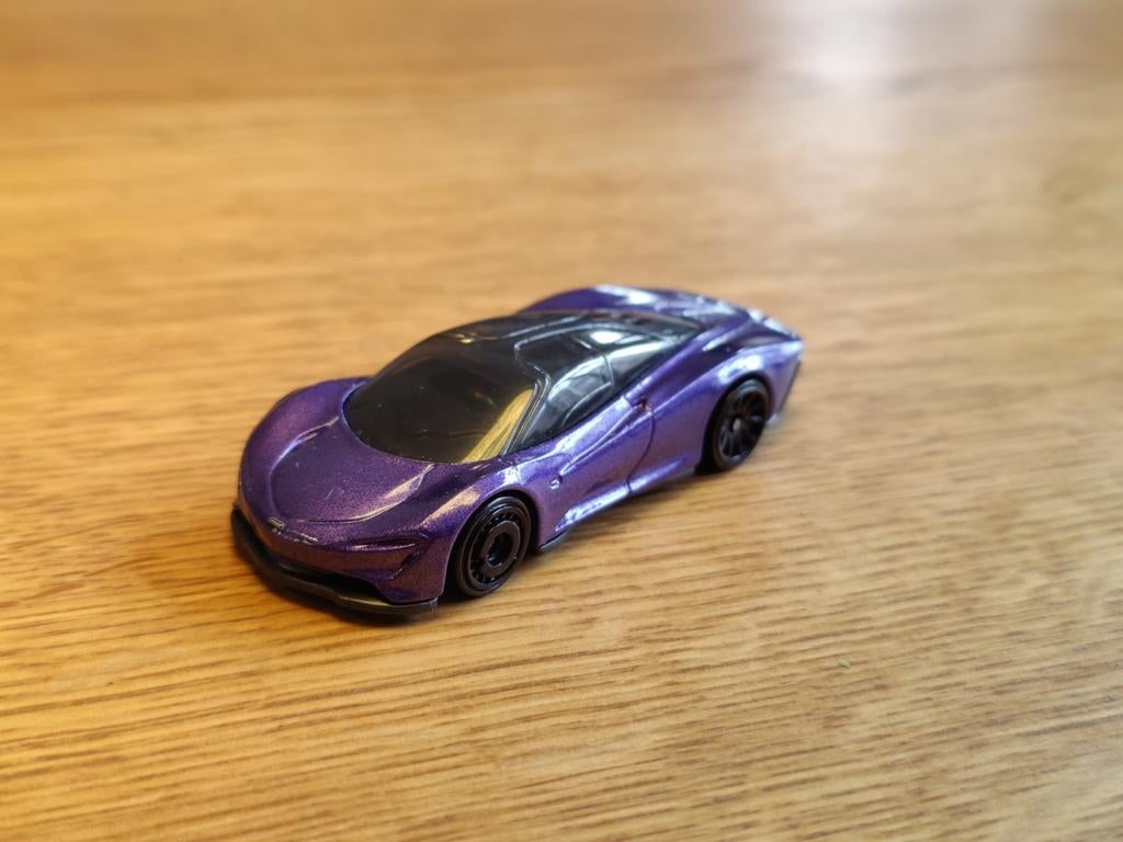 Hot Wheels McLaren Speedtail PAARS, Hobby en Vrije tijd, Modelauto's | Overige schalen, Ophalen of Verzenden, Auto