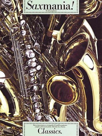 Eb, Bb saxophone Saxmania Classics-MOOI! nette staat beschikbaar voor biedingen