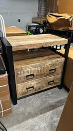 Ladekast Mango met open vak - 80x80x45 - ZWARE kwaliteit, Ophalen, Overige materialen, 1 of 2 laden, Nieuw