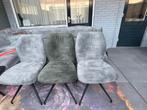 Nieuwe groene stoelen en eetkamerbank, Overige kleuren, Drie, Nieuw, Ophalen of Verzenden
