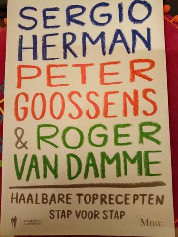 haalbare toprecepten Sergio Herman Peter Goossens Roger Van beschikbaar voor biedingen