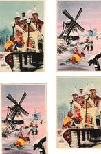 Oude anschtkaarten Bommel en Tom Poes (de Muinck), Ophalen of Verzenden, Olivier B, Bommel en Tom Poes, Nieuw, Overige typen