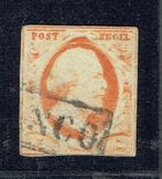 Nederland 1852 nr 3 Koning Willem lll, Postzegels en Munten, Postzegels | Nederland, T/m 1940, Ophalen, Gestempeld