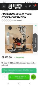 Krachtstation homegym bodysolid powerline, Ophalen, Benen, Krachtstation, Zo goed als nieuw