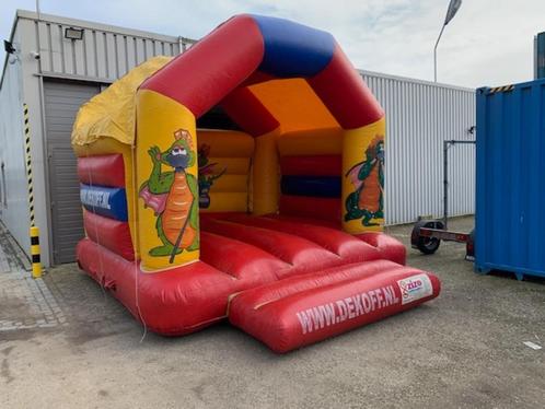 Springkussen Jump n Go te koop. incl. certificaat 4x3 Meter, Kinderen en Baby's, Speelgoed | Buiten | Springkussens, Gebruikt