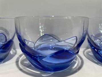 Een set van 5 Bormioli Rocco serveer/water glazen. beschikbaar voor biedingen