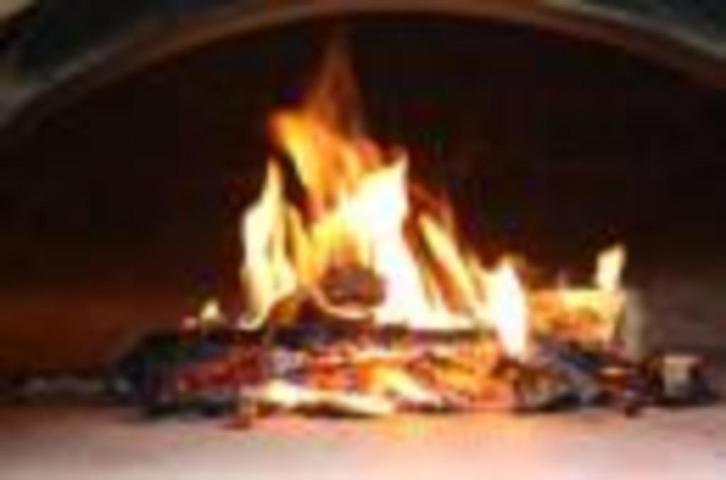 Pizzaoven model PISA 90x90cm met brede deur, Tuin en Terras, Buitenkeukens, Nieuw, Houtskool, Vrijstaand, Ophalen