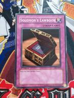 Solomon's Lawbook - PSV - Yu-Gi-Oh, Ophalen of Verzenden, Zo goed als nieuw, Losse kaart